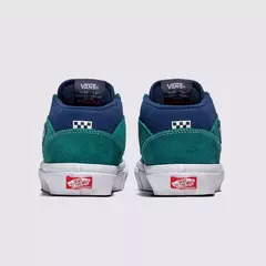 TÊNIS VANS Half Cab Skate Tartan Blue Green na internet
