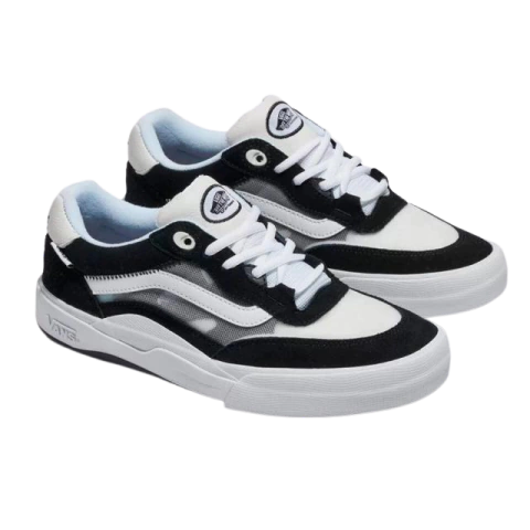 TÊNIS VANS SKATE WAYVEE BLACK WHITE