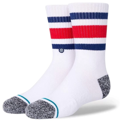 MEIA STANCE BOYD ST KIDS BRANCA