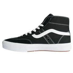 TÊNIS VANS CROCKETT HIGH - BLACK/WHITE na internet