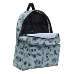 MOCHILA VANS OLD SKOOL BACKP ICEBERG GREEN - comprar online