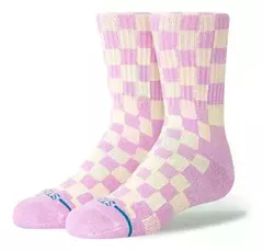 MEIA STANCE CHECKIDY CHECK LILAS