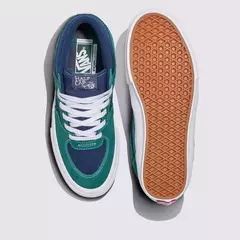 TÊNIS VANS Half Cab Skate Tartan Blue Green - Rajas SkateShop