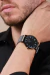 N6149 RELÓGIO UNISSEX MINIMALIST BLACK-SILVER - New Look Personalizados 