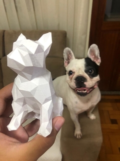 Escultura Bulldog Francês- Impressão 3D - comprar online