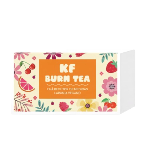 KF Burn Tea Chá Redutor de Medidas 30 Sachês Vegano - comprar online