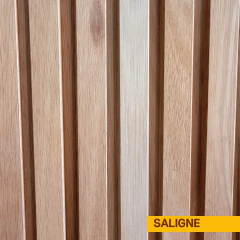 Imagen de Revestimiento Varillado de Madera de Saligna (Eucalipto)