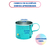 Kit 20 Canecas Coloridas Xícaras Retrô Em Alumínio Café Chá na internet