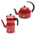 Kit Chaleira Bule Cafeteira Grande Para Café Chá Em Alumínio - Dilex Shop