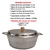 Panela De Assar Bolo Frango Lasanha Na Chama Do Fogão 24 Cm - comprar online