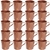 100 Canecas Moscow Mule Alumínio Pintado Cobre 350 Ml Drinks