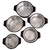 Jogo De Panela Alumínio Fundido Batido Grossa Gourmet Top - comprar online