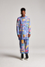 Camisa Oversized VIDAS CRUZADAS EM ALFAMAS (Roxo) - DESCE DO MURO | Estampas por artistas brasileiros