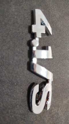 Imagem do Emblemas Omega 4.1/s Cromado Modelo Original