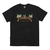 Camiseta preta da Thrasher com estampa tiki .