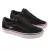 Tênis Vans Old Skool VI Kakinho na cor preta com detalhes em vermelho e logo na lateral.