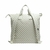 Mochila Vans Daily Gray Mist com estampa quadriculada em tons claros, alças ajustáveis e detalhe de zíper.