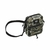 Bolsa Vans Bungee Cord na cor Turkish Coffee com estampa camuflada e alça ajustável.