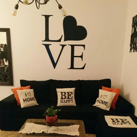 LOVE CORAZÓN 4 PIEZAS