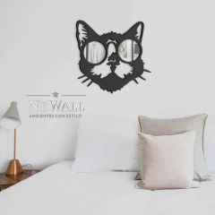 GATO CON LENTES DE ESPEJOS - comprar online
