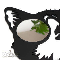 GATO CON LENTES DE ESPEJOS - neWall