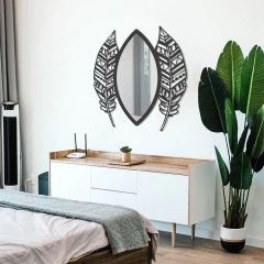 DOS PLUMAS CON ESPEJO - neWall