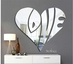 ESPEJO CORAZON LOVE