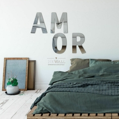 ESPEJO PALABRA AMOR - neWall