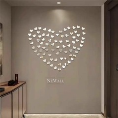 SET DE CORAZONES ESPEJOS