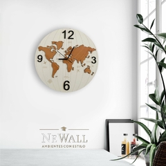 RELOJ MUNDO GLOBO - tienda online
