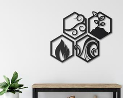 HEXAGONO ELEMENTOS - comprar online