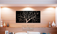 CUADRO ARBOL CALADO