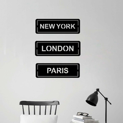 NEW YORK LONDON PARIS