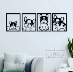 PERRITOS PUG X4