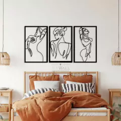 TRIPTICO LADY NUDE - comprar online