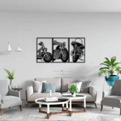 MOTOCICLETA TRIPTICO