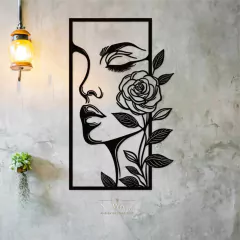 ROSTRO DAMA FLOR en internet