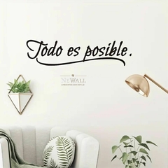 TODO ES POSIBLE