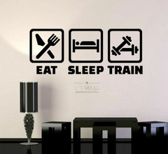 EAT SLEEP TRAIN