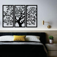 TRIPTICO ARBOL PAJAROS en internet