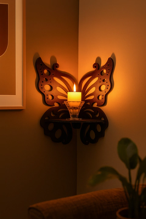 Estante esquinero mariposa 3 - comprar online