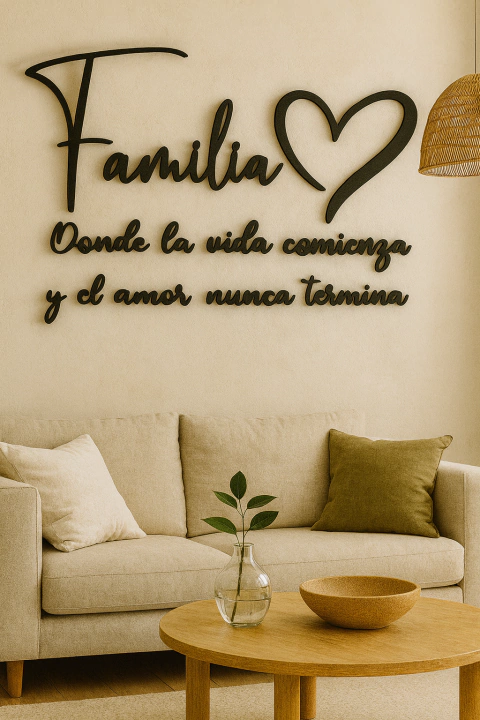 FAMILIA DONDE LA VIDA COMIENZA Y EL AMOR NUNCA TERMINA - comprar online