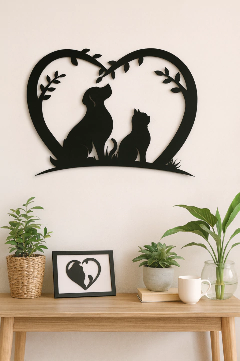 PERRO Y GATO AMOR - comprar online