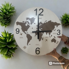 RELOJ MUNDO GLOBO en internet