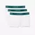 Cuecas Lacoste Trunk Stretch 3-Pack - Branco