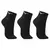 Meia Cano Curto Mizuno Basic - Pacote Com 3 Pares - Preto