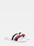 Chinelo Tommy Hilfiger Slides Listras Tommy Hilfiger - Branco