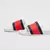 Chinelo Tommy Hilfiger Slide Colorblock Bandeira - Branco - comprar online