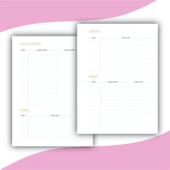Kit Agenda Camila Sampaio - loja online