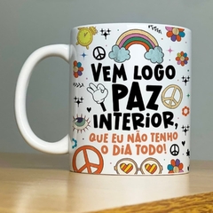 Caneca Paz interior
